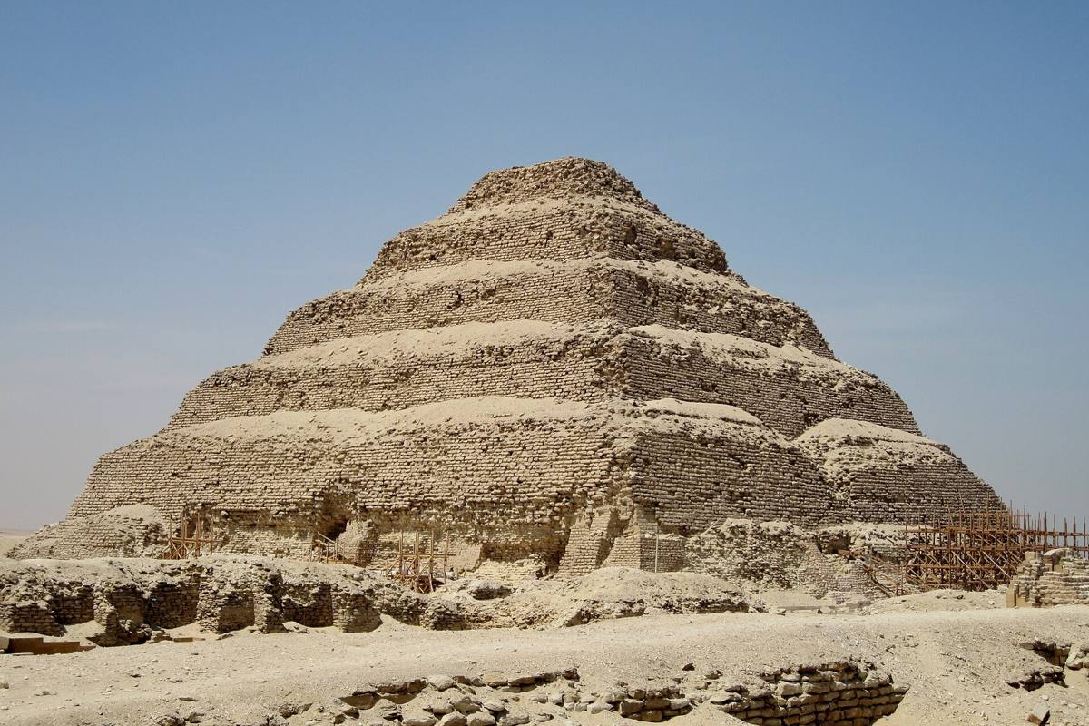 Stufenpyramide des Djoser in Sakkara